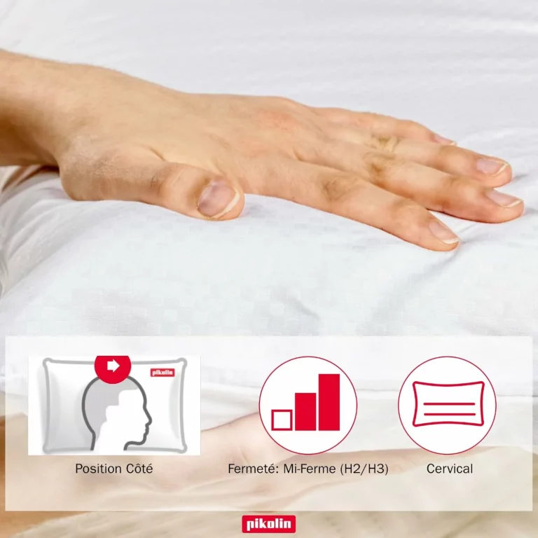 Pack de 2 almohadas viscoelásticas PIKOLIN HOTEL de 60 cm