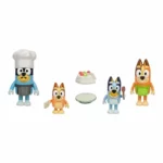 Pack de 4 figuras articuladas Bluey Le Pavlova
