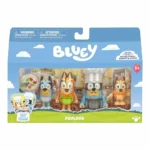 Pack de 4 figuras articuladas Bluey Le Pavlova