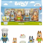 Pack de 4 figuras articuladas Bluey Le Pavlova