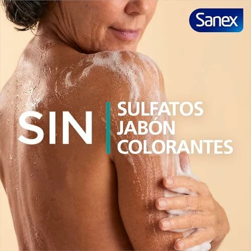 Pack de 4 geles de ducha hidratantes Sanex Neutro 600 ml
