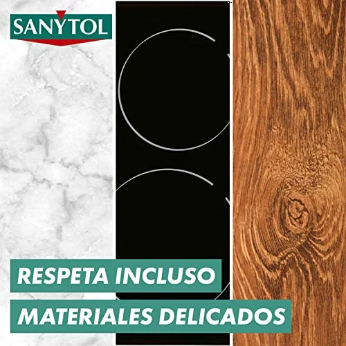 Pack de 4 limpiadores desinfectantes Sanytol Multiusos y Antical Baños