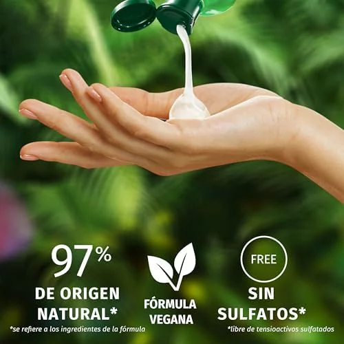 Pack de champú Herbal Essences Aloe sin sulfatos 2 x 350 ml y mascarilla fortificante