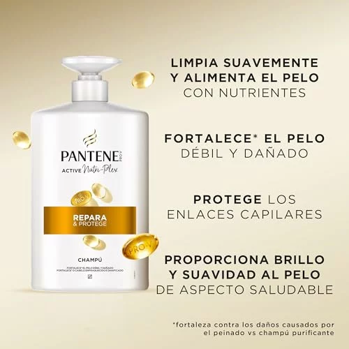 Pantene Pro-V Repara y Protege Champú Reparador 1L por 11,94 euros
