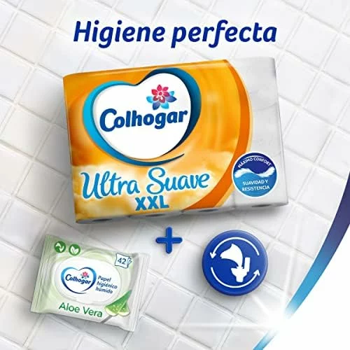 Papel higiénico Colhogar Ultra Suave XXL, 42 rollos