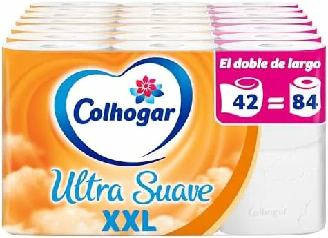 Papel higiénico Colhogar Ultra Suave XXL, 42 rollos