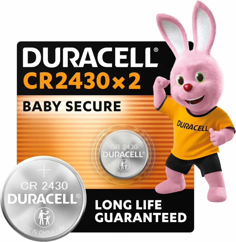 Pilas botón Duracell CR2430 de litio, pack de 2