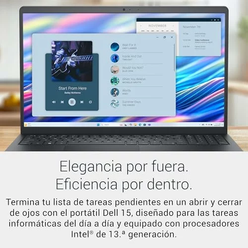 Portátil DELL 15 – Intel Core i5-1334U, 8GB RAM, 512GB SSD