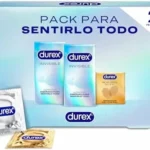 Preservativos Durex Invisible Extra Sensitivos, pack de 27 unidades
