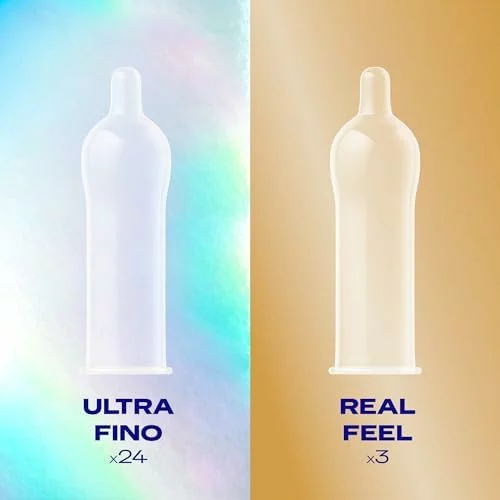 Preservativos Durex Invisible Extra Sensitivos, pack de 27 unidades