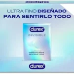 Preservativos Durex Invisible ultrafinos, pack de 96 unidades