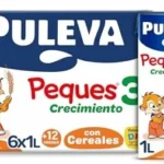 Puleva Peques 3 con Cereales Leche Crecimiento +12 Meses, Pack 6x1L