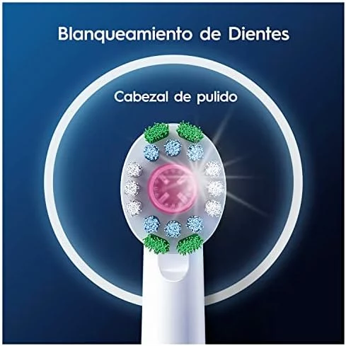 Recambios Oral-B 3D White blancos, pack de 10