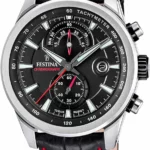 Reloj analógico Festina de cuero negro F20695/6