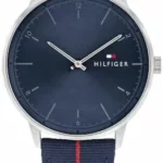 Reloj analógico Tommy Hilfiger 1791844 de cuarzo con correa de nailon azul marino