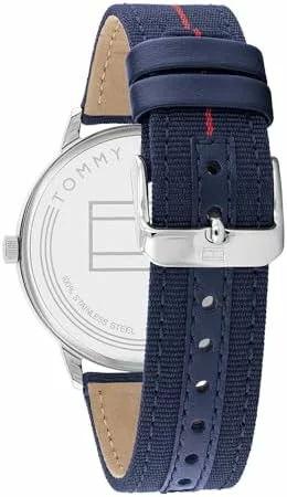 Reloj analógico Tommy Hilfiger 1791844 de cuarzo con correa de nailon azul marino