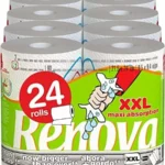Renova papel de cocina decorado, 24 rollos (12 packs de 2)