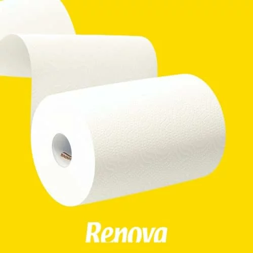 Renova papel de cocina decorado, 24 rollos (12 packs de 2)