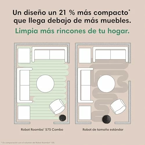 Robot aspirador iRobot Roomba Plus 576 Combo con base AutoWash 25KPA