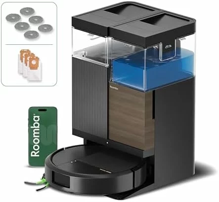 Robot aspirador iRobot Roomba Plus 576 Combo con base AutoWash 25KPA