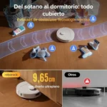 Robot aspirador y friegasuelos Roborock Qrevo S Pro