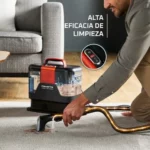 Rowenta Clean It Hot & Cold, Aspiradora tapicerías 1150W, 5 Acc, Negro