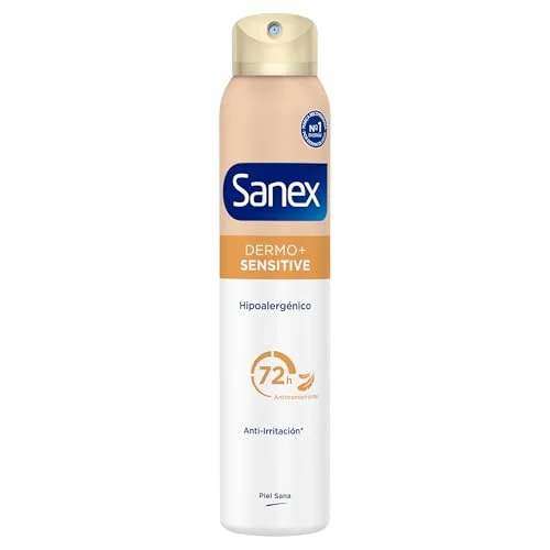Sanex Dermo+Sensitive antitranspirante en spray pack 6 x 200 ml por 17,89 euros
