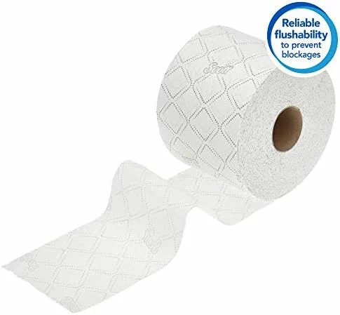 Scott Papel Higiénico 8517, 2 Capas, Papel Higiénico en rollo, 36×600