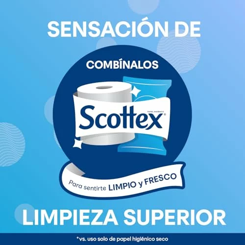Scottex Sensitive papel higiénico 42 rollos, 3 capas por 22,33 euros