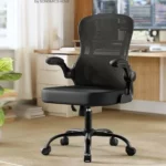 Silla de oficina ergonómica SONGMICS de malla con soporte lumbar