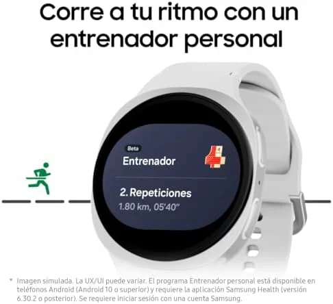 Smartwatch Samsung Galaxy Watch8 40 mm Bluetooth plata