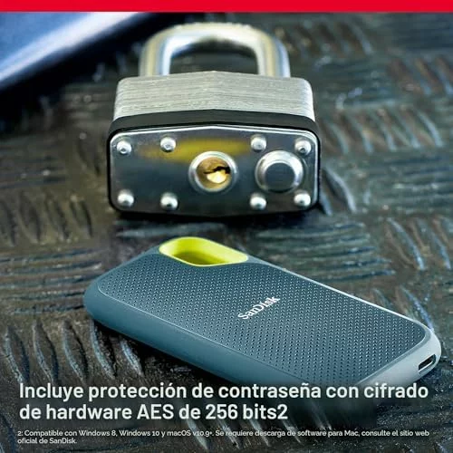 SSD portátil SanDisk Extreme 1TB USB-C