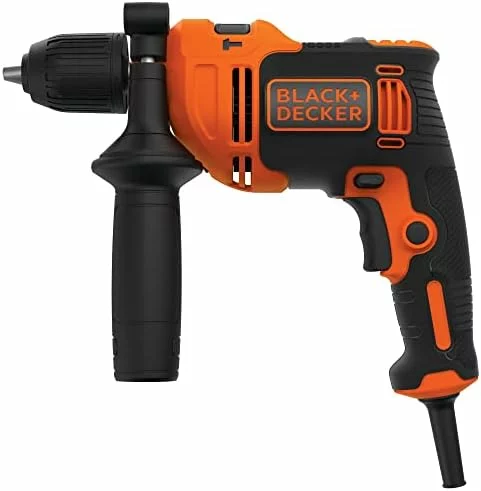 Taladro percutor con cable BLACK+DECKER 710W BEH710K-QS