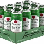 Tanqueray London Dry Gin y Tonic 250 ml x 12