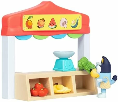 Set de juego Mercado de frutas y verduras de Bluey