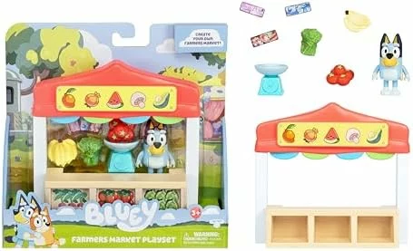 Set de juego Mercado de frutas y verduras de Bluey