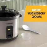Tristar Olla Arrocera 1,5 L con vapor y mantener caliente RK-6145