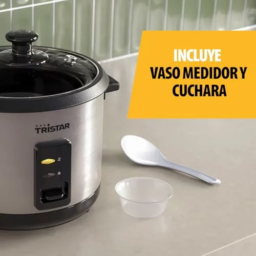 Tristar Olla Arrocera 1,5 L con vapor y mantener caliente RK-6145