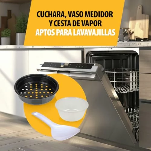Tristar Olla Arrocera 1,5 L con vapor y mantener caliente RK-6145