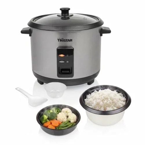 Tristar Olla Arrocera 1,5 L con vapor y mantener caliente RK-6145