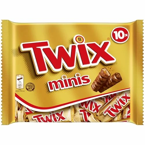 Twix minis Paquete x10, 227g
