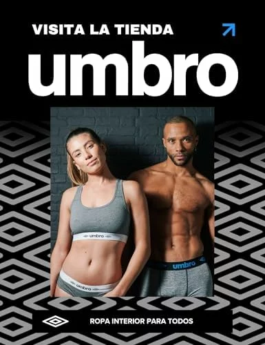Umbro Calzoncillos Hombre Boxer 100% Algodón Pack 5