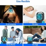 Ventilador portátil MEDION E10 TF con batería y mando