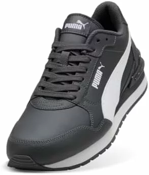 Zapatillas unisex Puma ST Runner V4 L gris y blanco