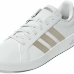 adidas Grand Court Base 3.0 para mujer, blanco