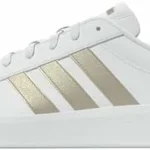 adidas Grand Court Base 3.0 para mujer, blanco