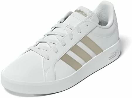 adidas Grand Court Base 3.0 para mujer, blanco