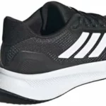adidas Runfalcon 5 Wide para mujer, zapatillas de running negras y blancas