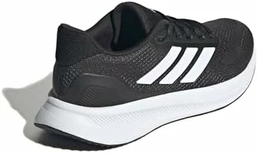 adidas Runfalcon 5 Wide para mujer, zapatillas de running negras y blancas