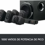 Altavoz Logitech Z906, sistema de altavoces 5.1 con sonido envolvente THX